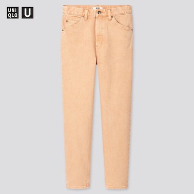WOMEN UNIQLO U SLIM FIT TAPERED ANKLE LENGTH JEANS