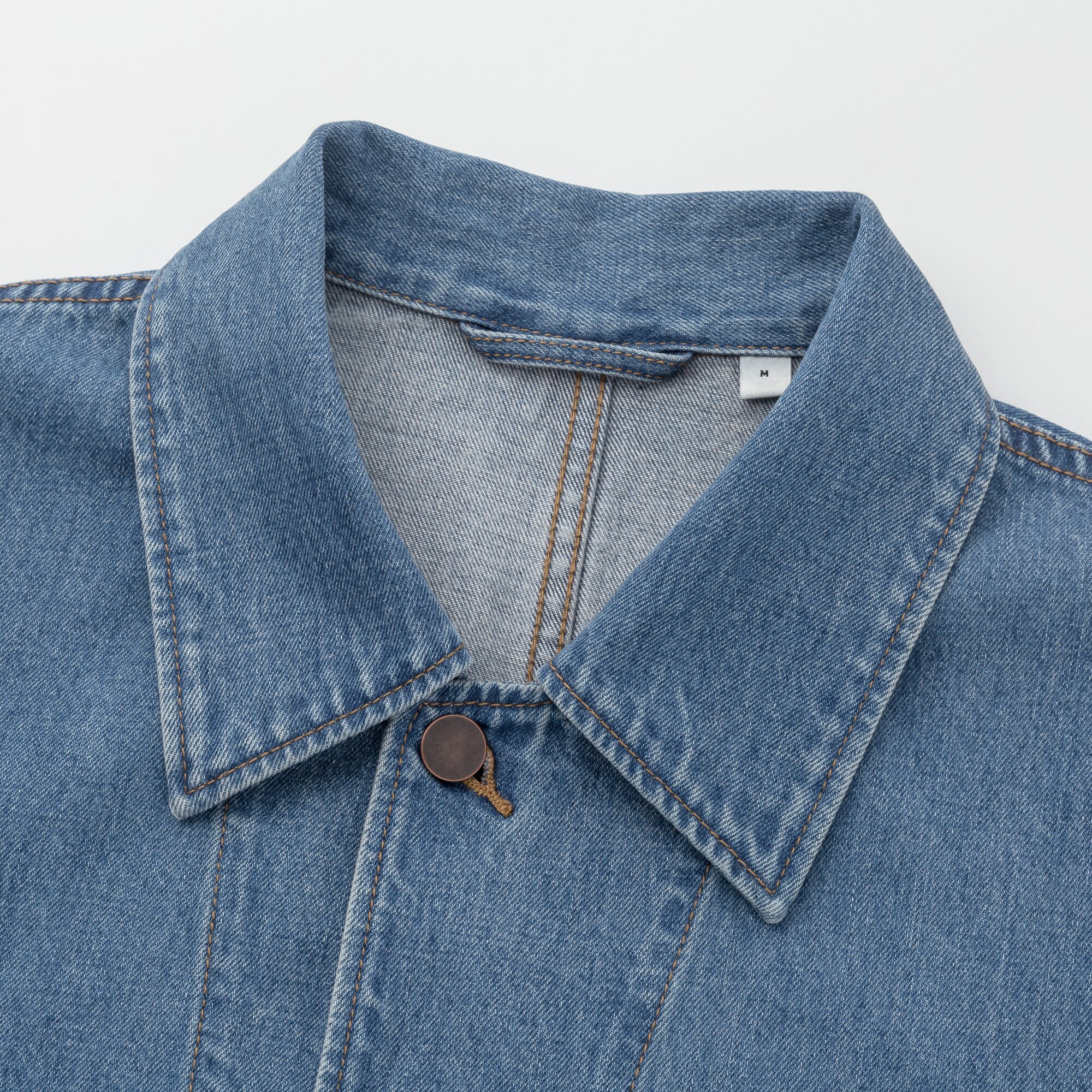 denim worker jacket mens