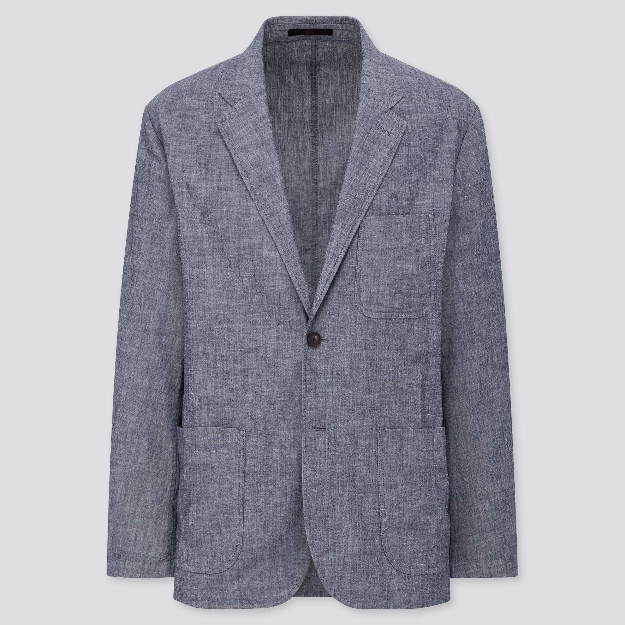 uniqlo men's linen jacket