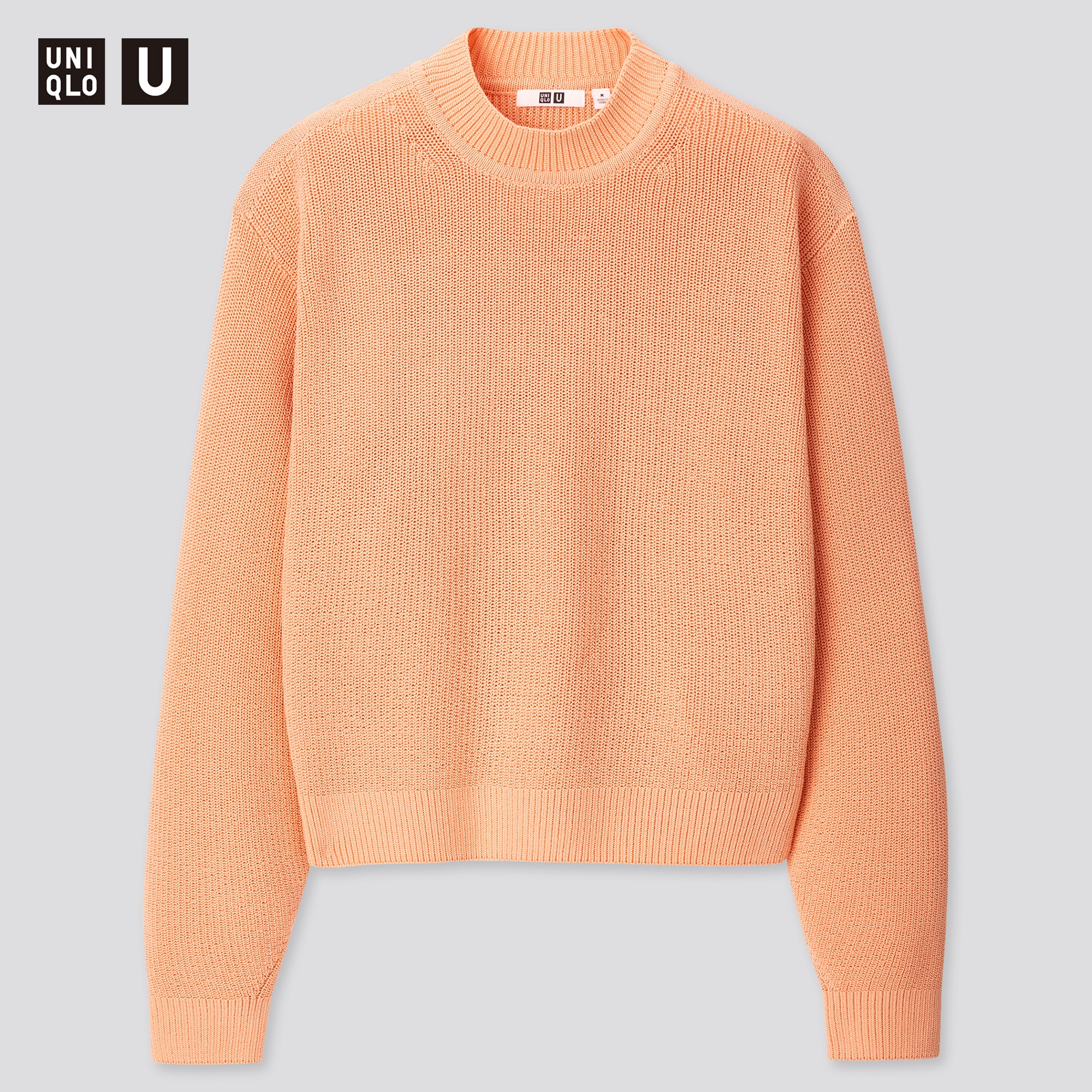 uniqlo orange jumper