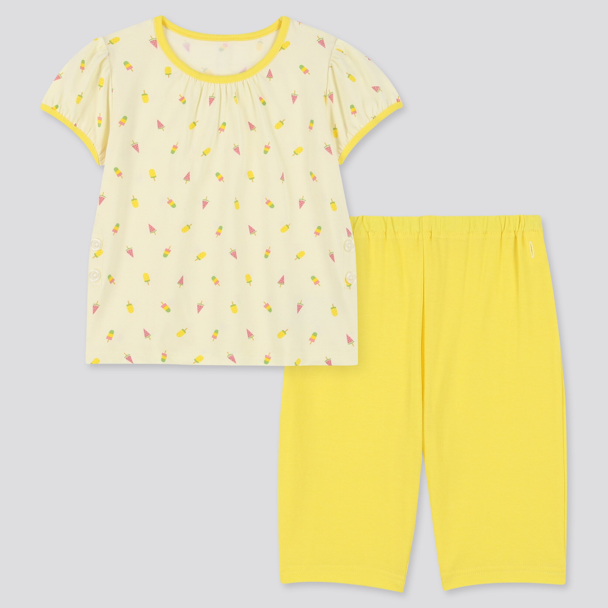 short sleeve baby pajamas