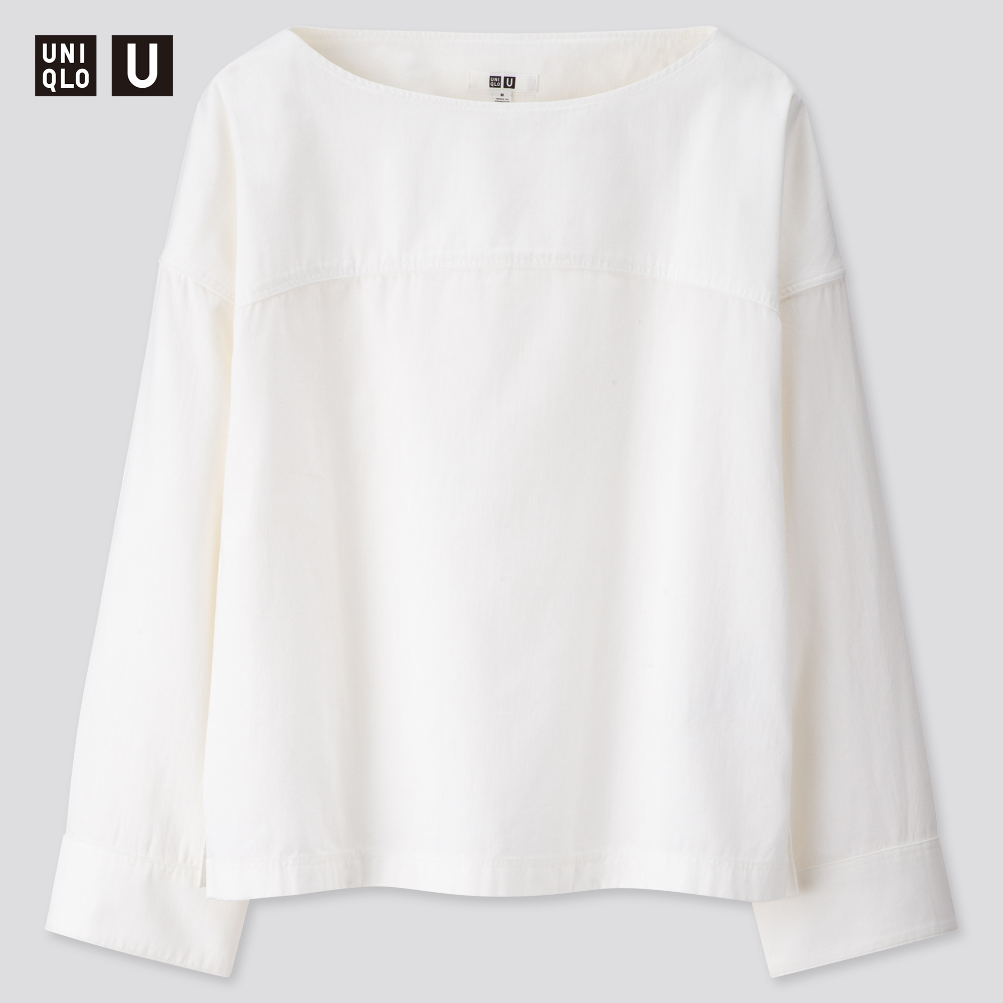 white denim blouse
