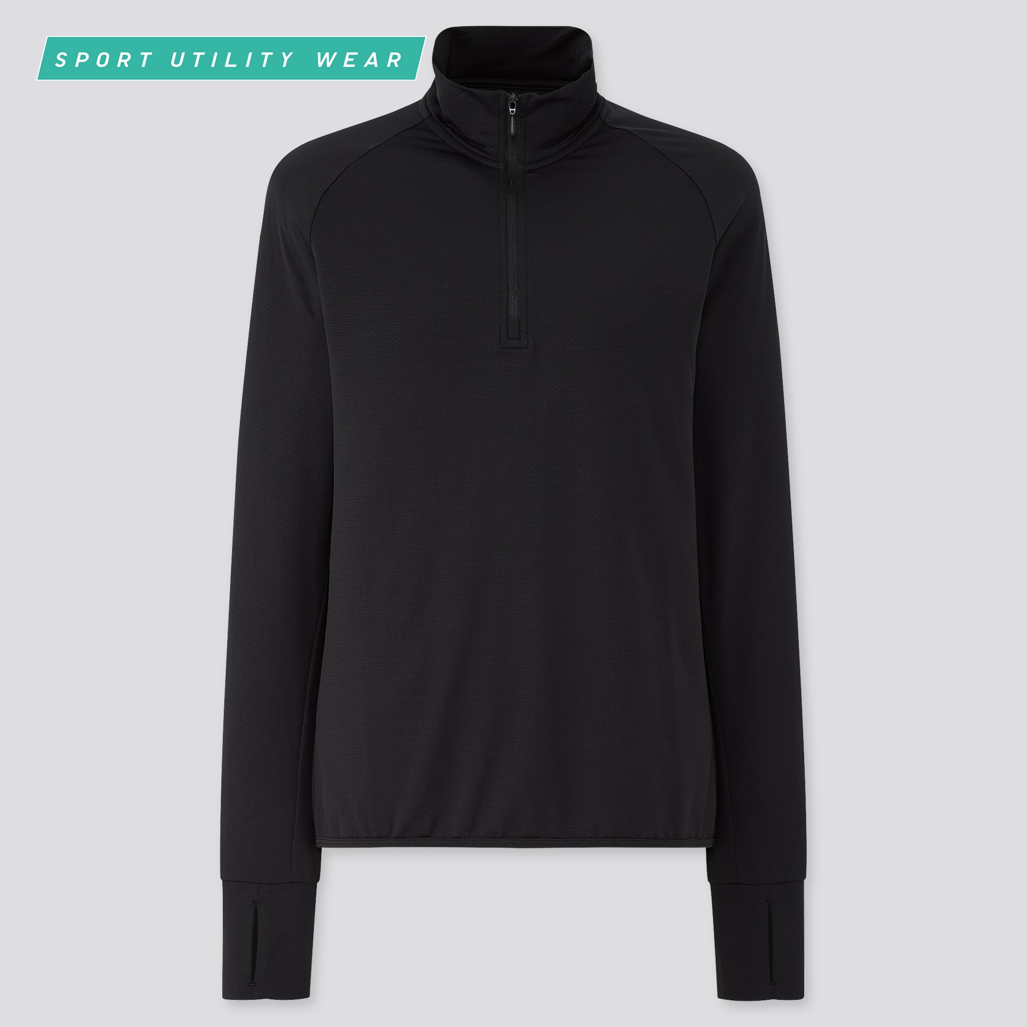 long sleeve half shirt