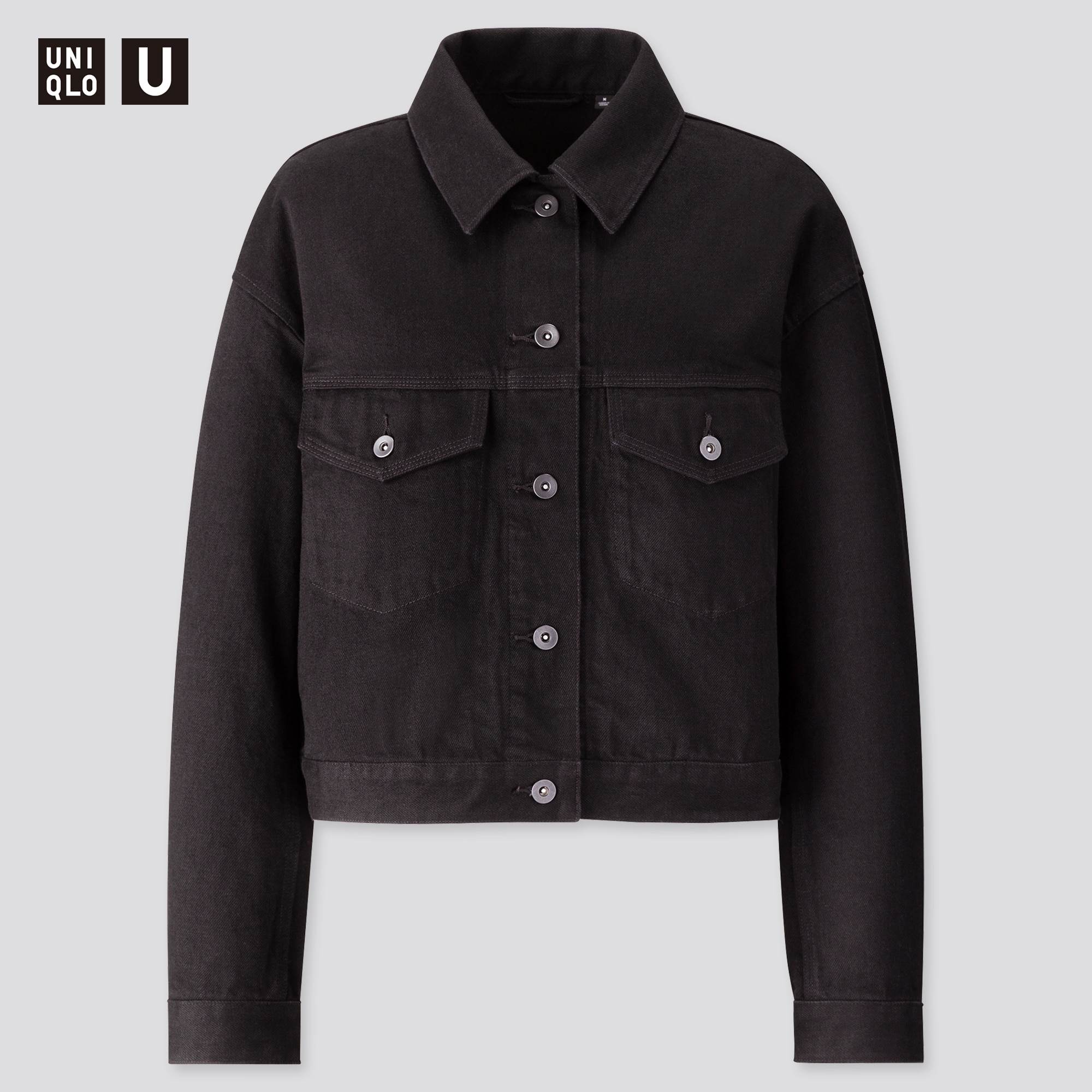 WOMEN U DENIM JACKET UNIQLO US