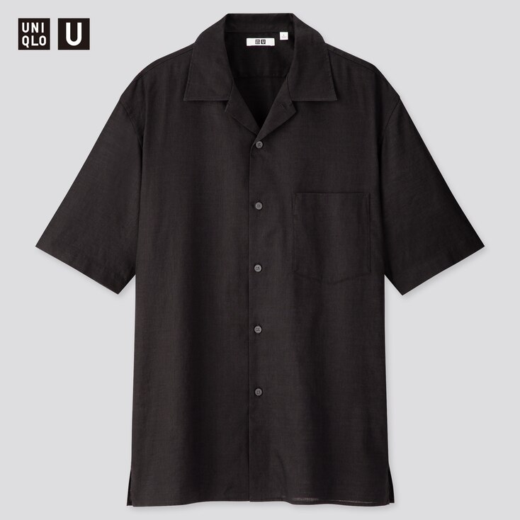 Uniqlo Men Uniqlo U Open Collar Short Sleeve Shirt Stylehint Uniqlo Men Uniqlo U Open Collar Short Sleeve Shirt Stylehint