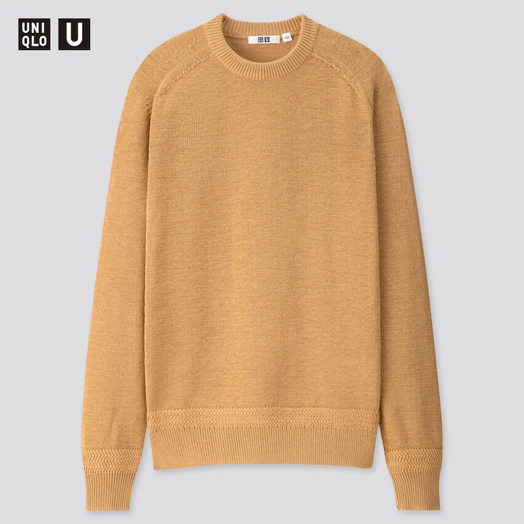 MEN U DRY TOUCH SUMMER CREW NECK LONG-SLEEVE SWEATER | UNIQLO US