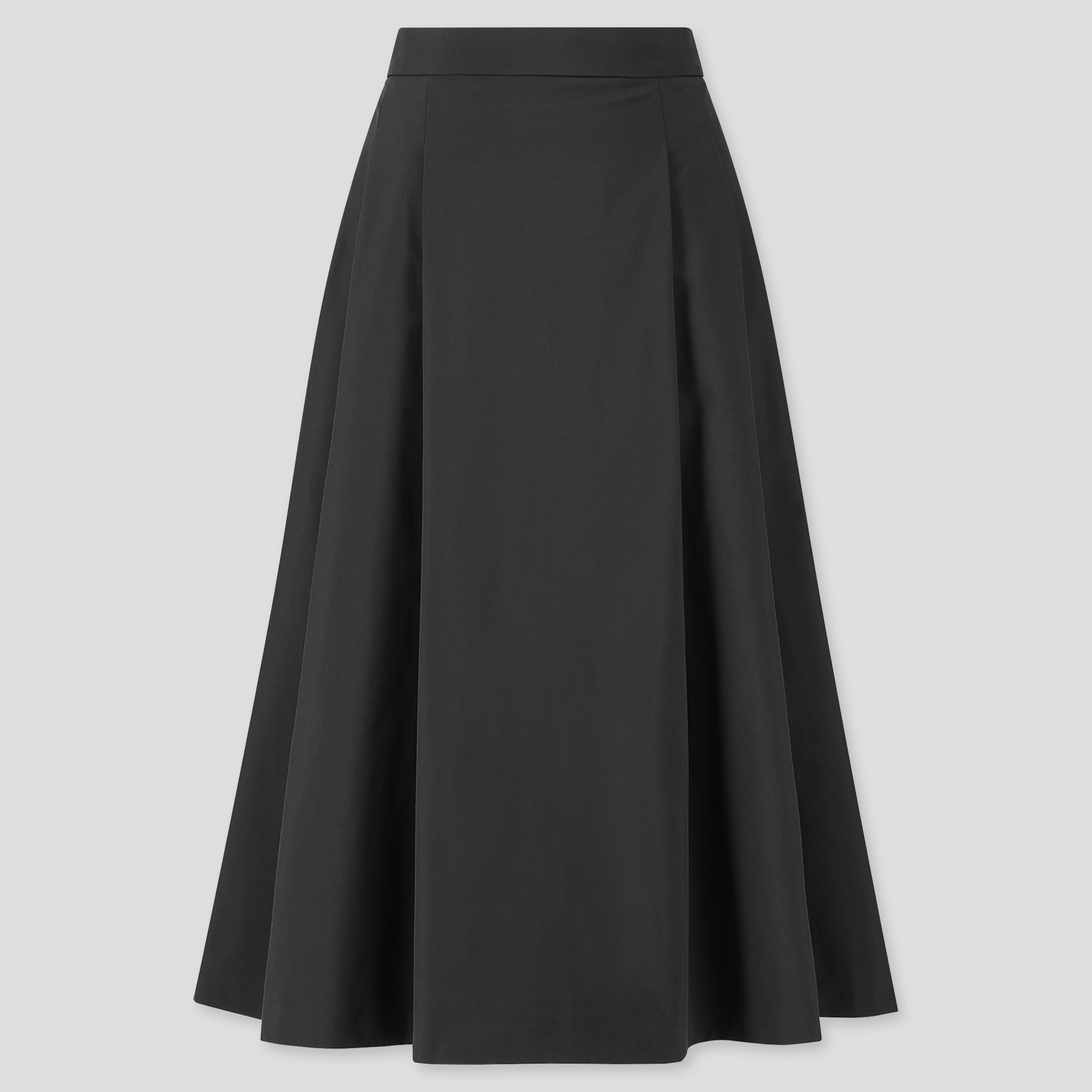 flared black skirt uk