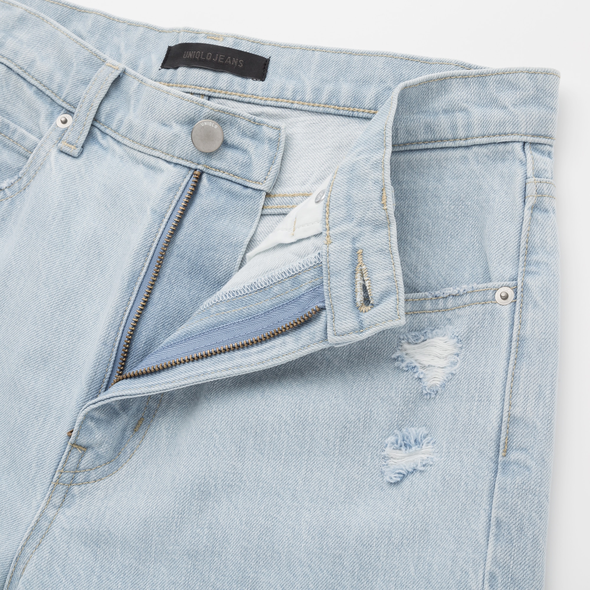 uniqlo slouch tapered ankle jeans review