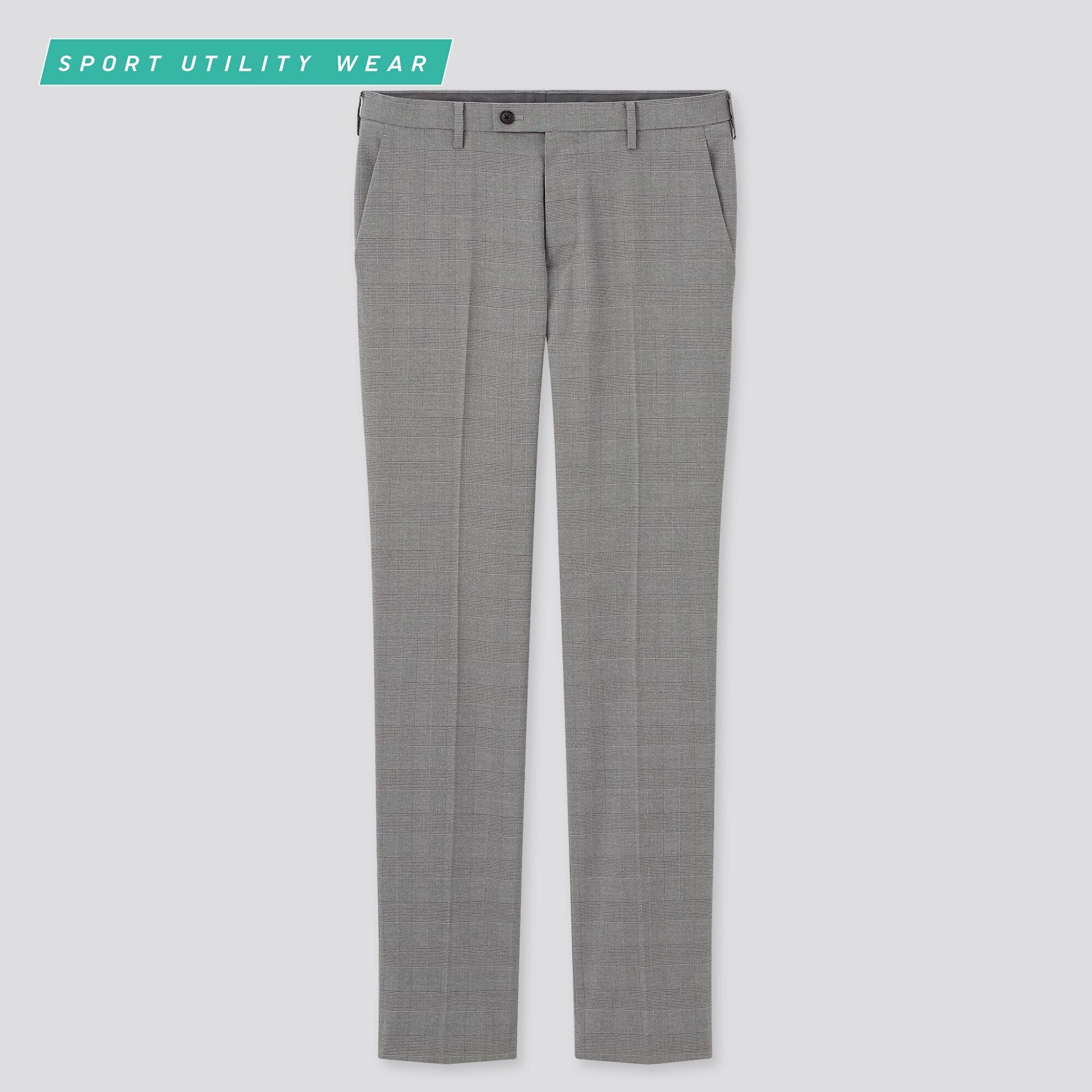 Uniqlo Find Stock In Store Men Kando Pants Ultra Light Glen Check