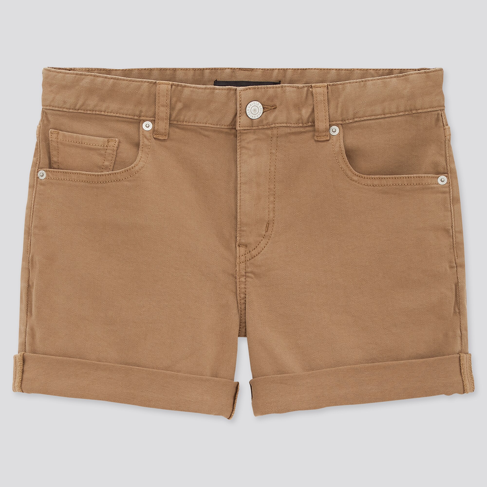 uniqlo denim shorts