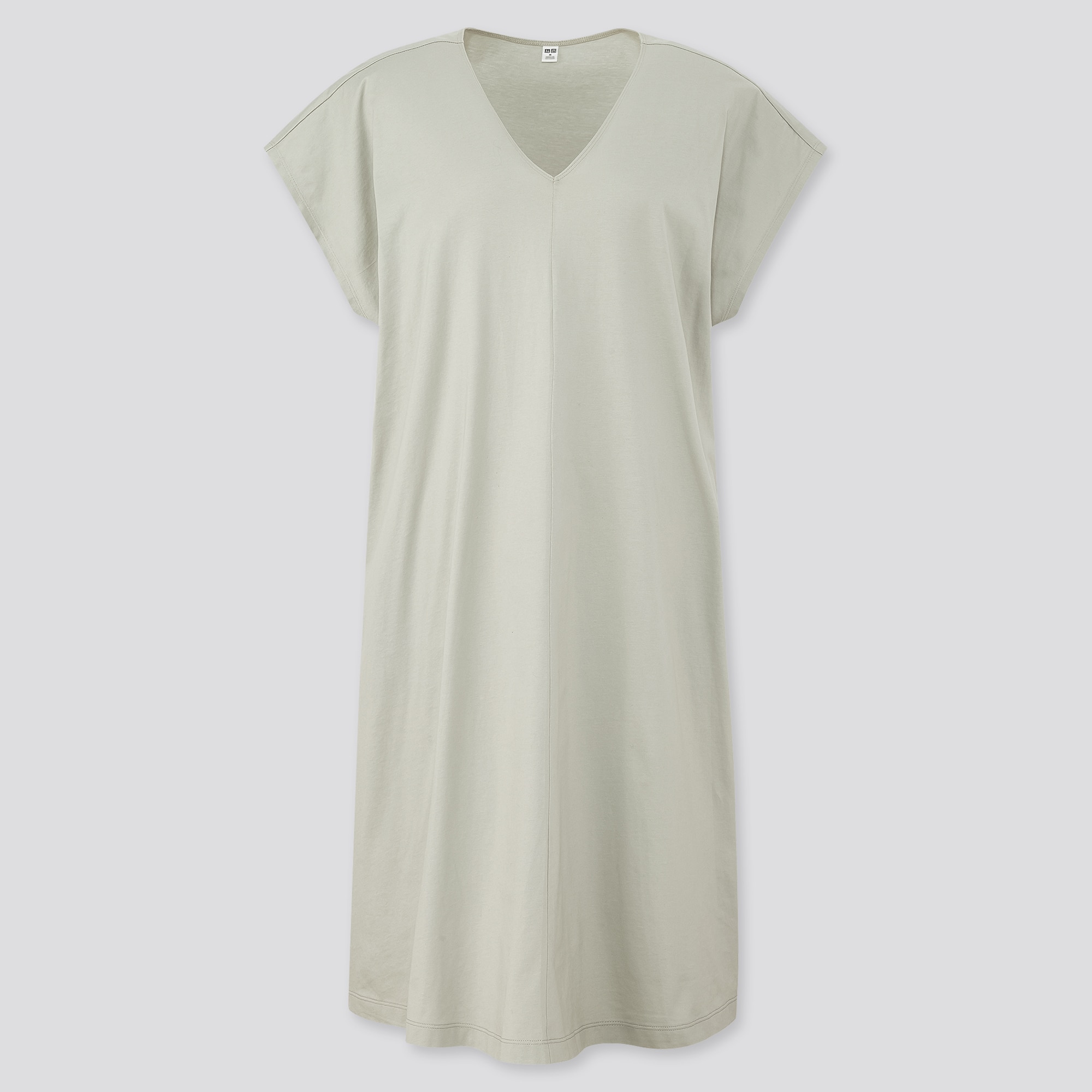 uniqlo mercerized cotton dress