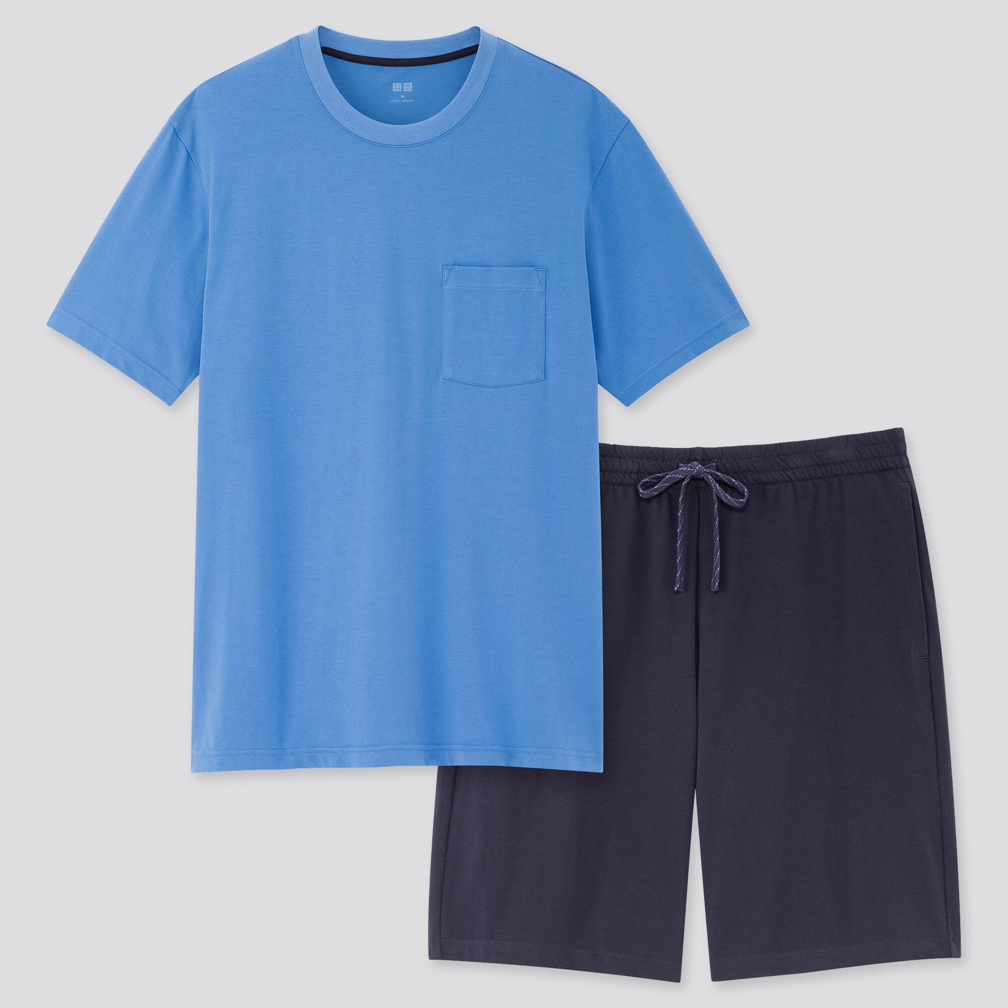 Men AIRism Short Sleeved Set