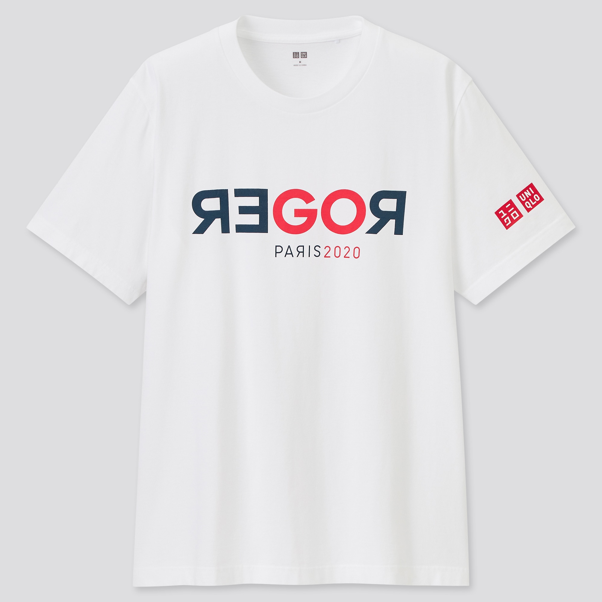 Men Roger Federer France 2020 Short Sleeved Graphic T-shirt | UNIQLO UK