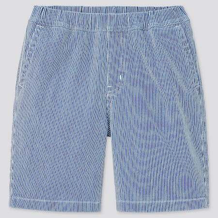 Kids Striped Easy Shorts