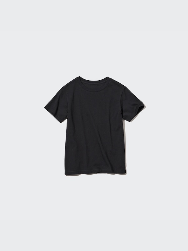 T-SHIRT COULEUR EN COTON COL ROND ENFANT