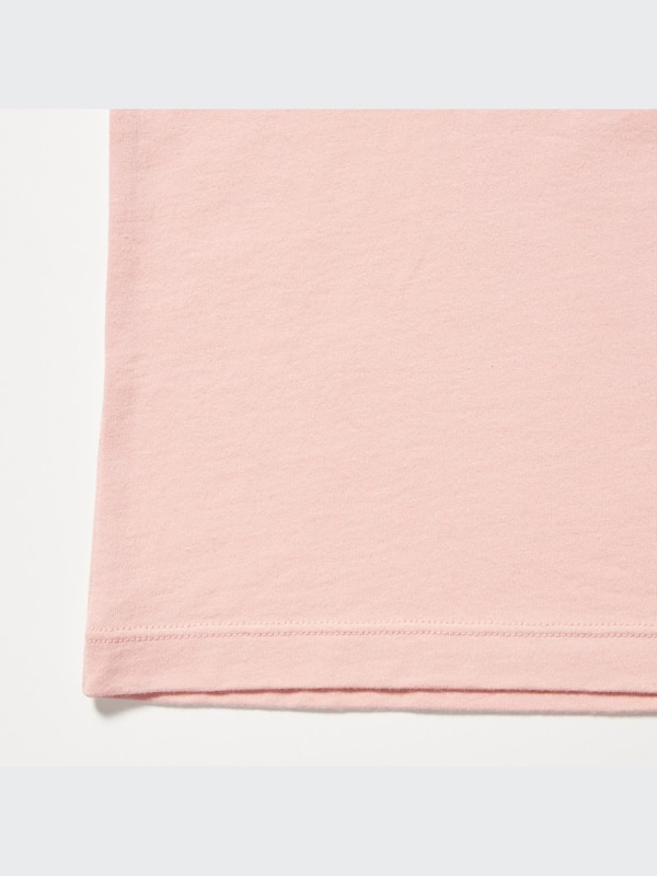 Cotton Color Crew Neck Short-Sleeve T-Shirt