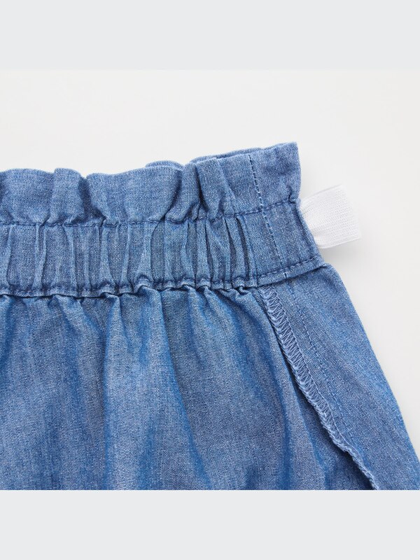Chambray Shorts