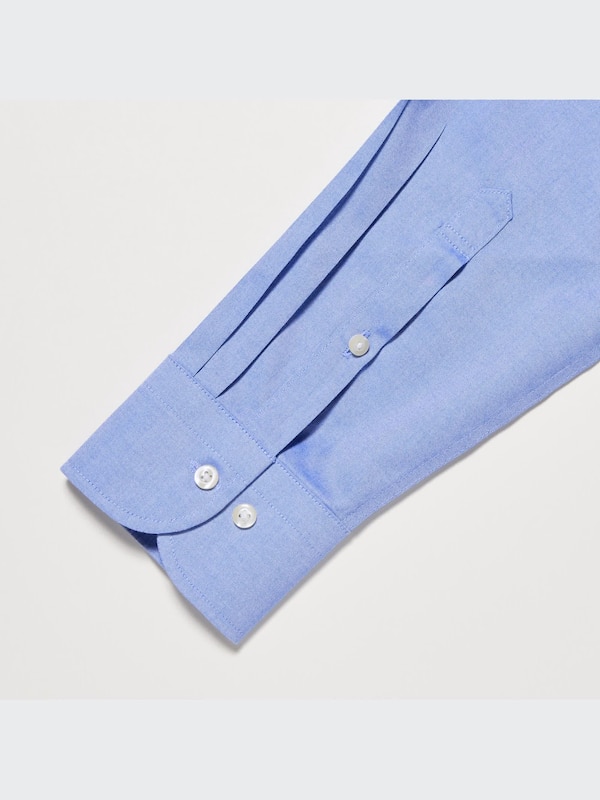 Super Non-Iron Slim-Fit Long-Sleeve Shirt (Button Down Collar)
