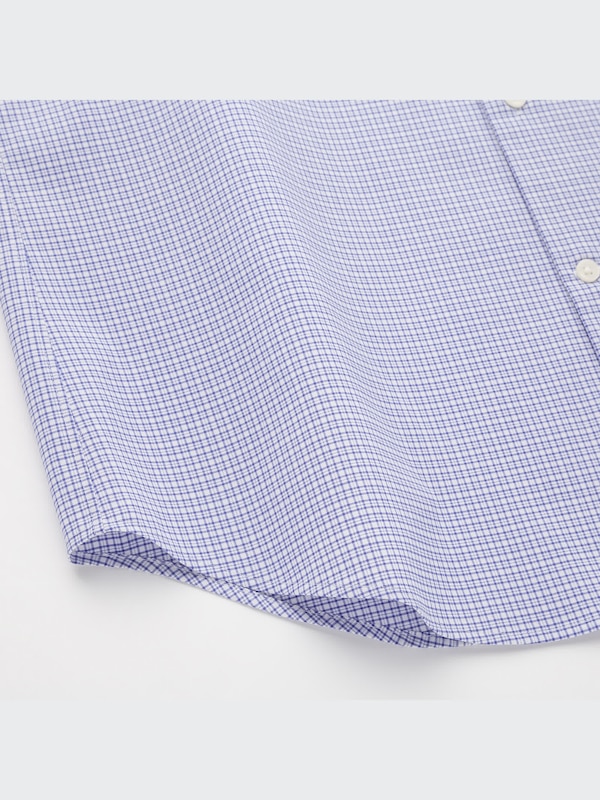 Easy Care Checked Slim-Fit Long-Sleeve Shirt
