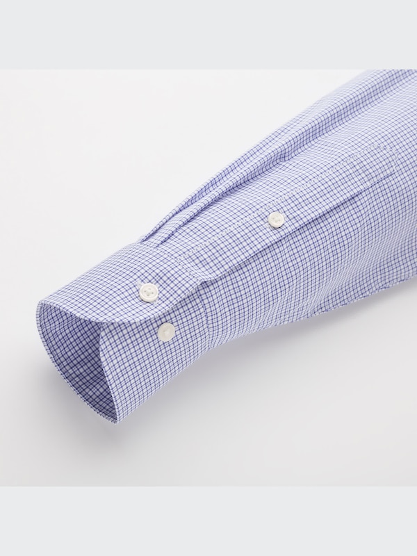 Easy Care Checked Slim-Fit Long-Sleeve Shirt
