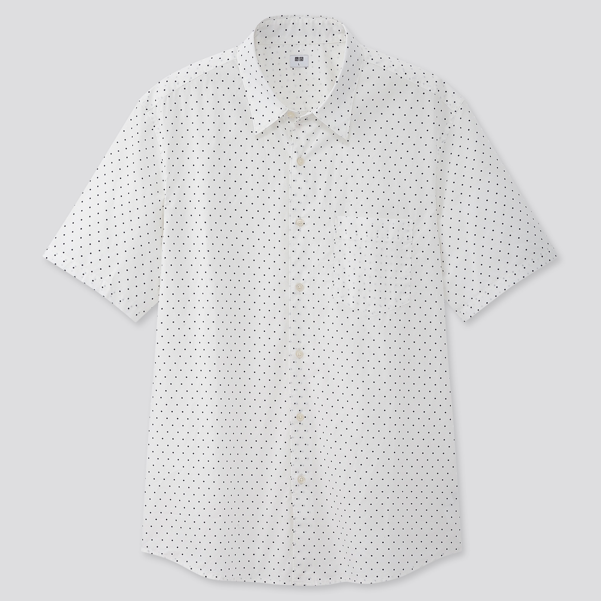 uniqlo button down short sleeve