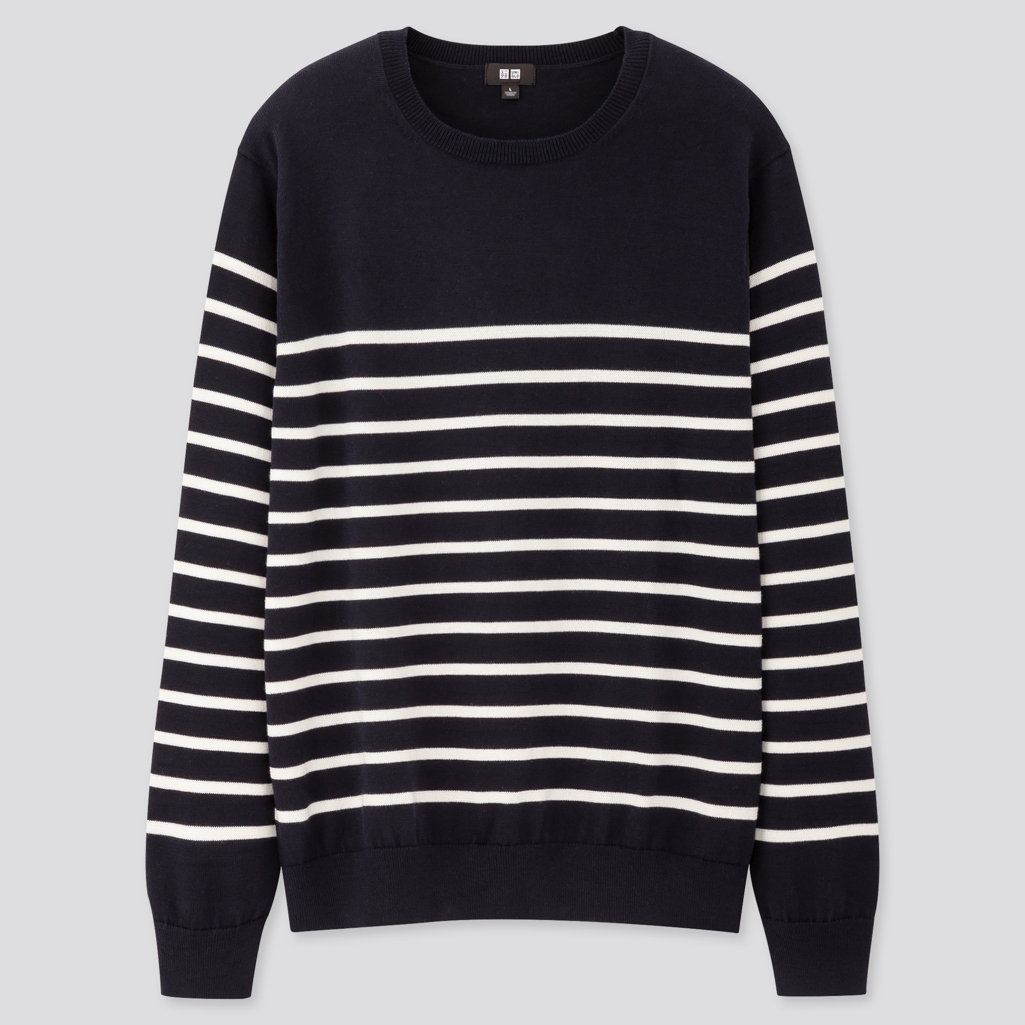 cotton crew neck jumper