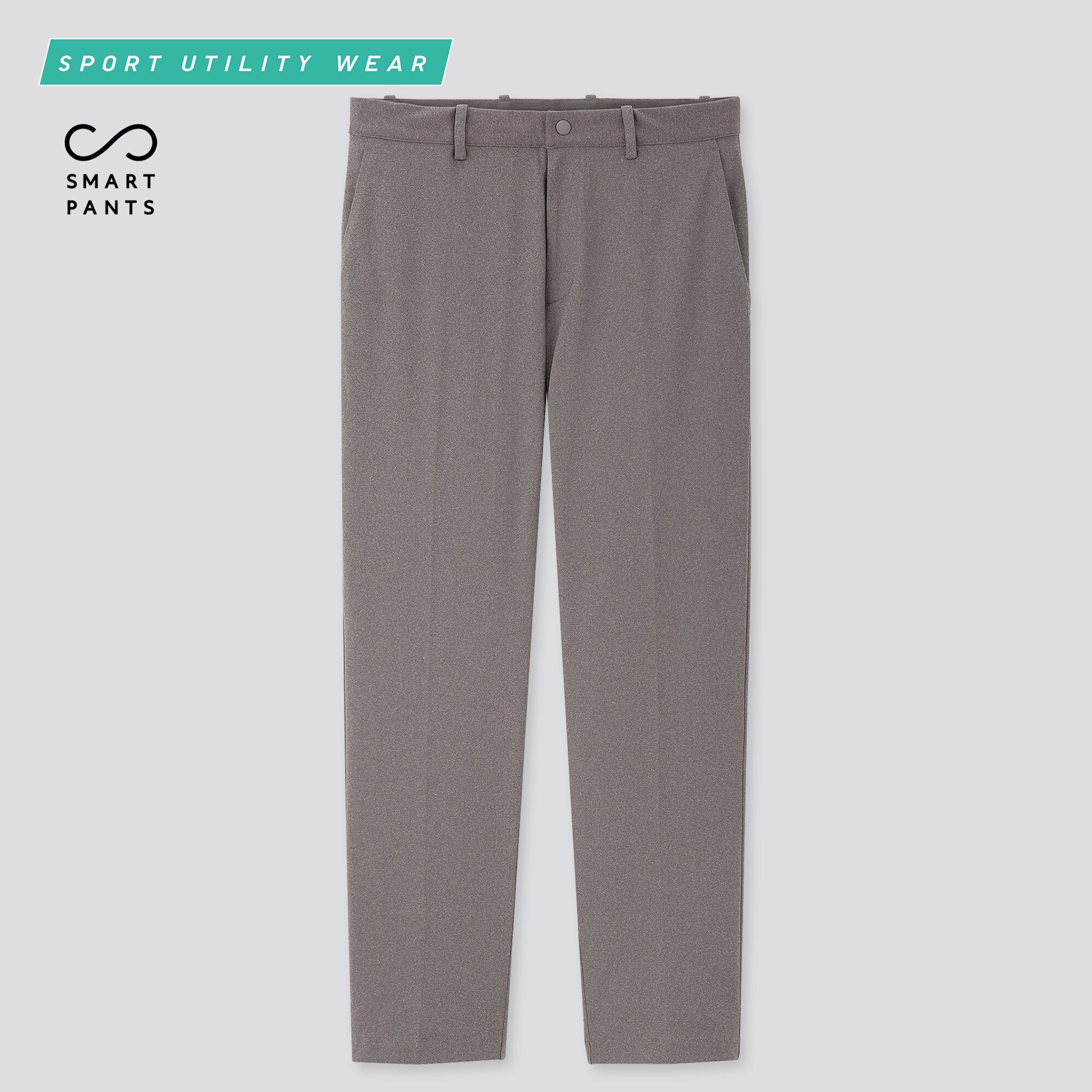 Mens Pants Dark Brown Trousers Flat Front Office Boys School Regular Tall Short