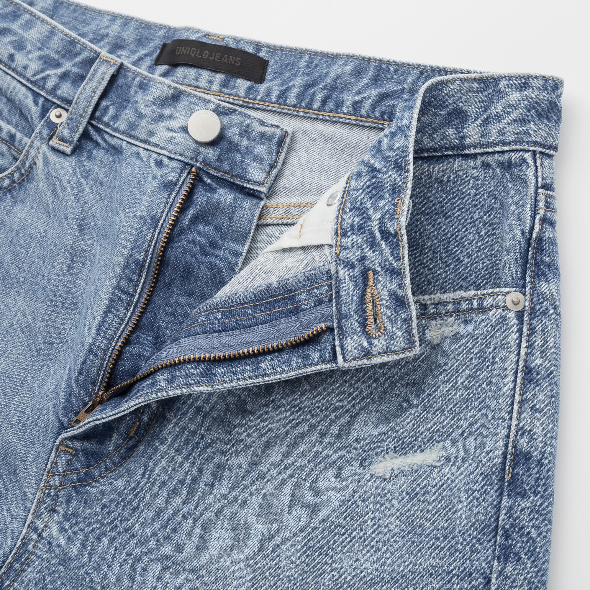 uniqlo slouch tapered ankle jeans review