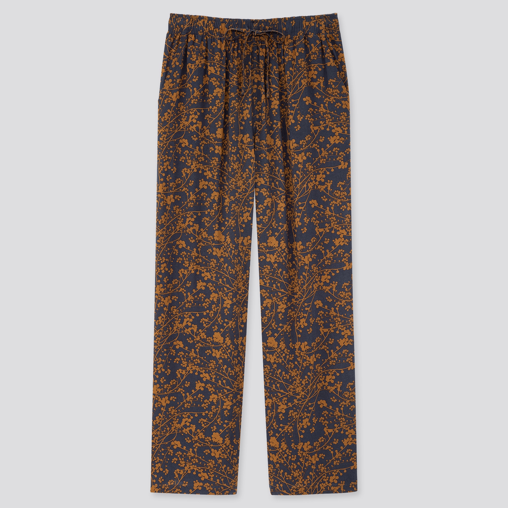 satin drape jogger pants uniqlo