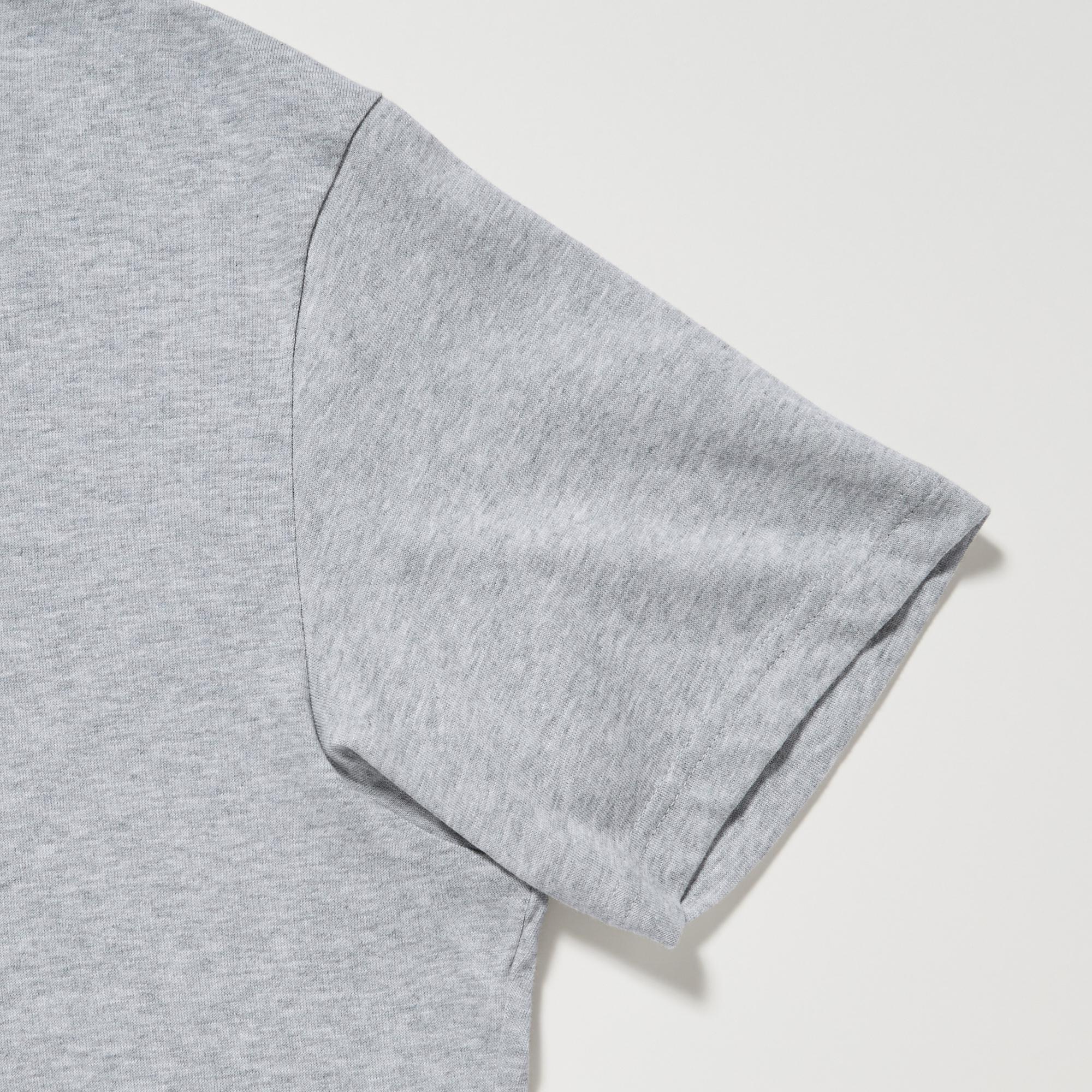 crew neck dry color t shirt uniqlo