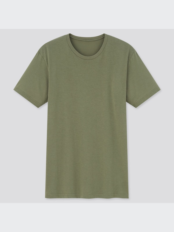 Dry Crew Neck Short-Sleeve Color T-Shirt