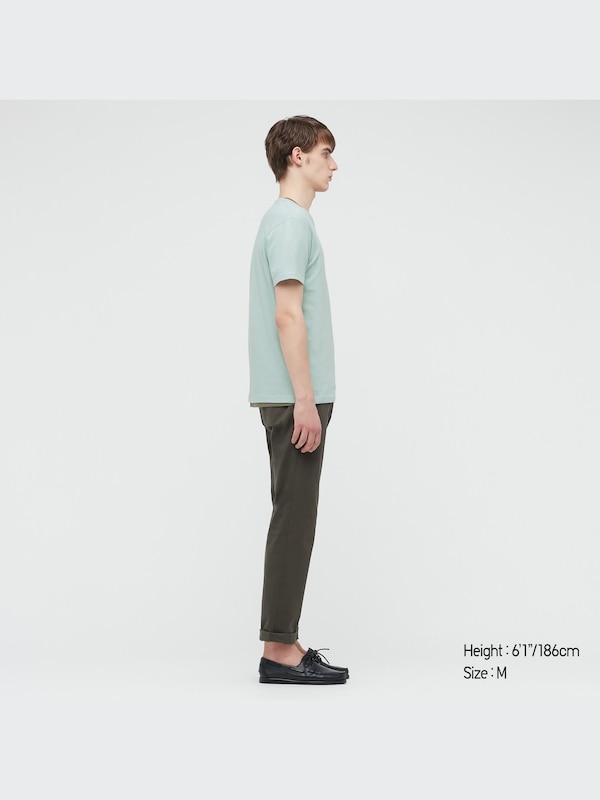 Dry Crew Neck Short-Sleeve Color T-Shirt