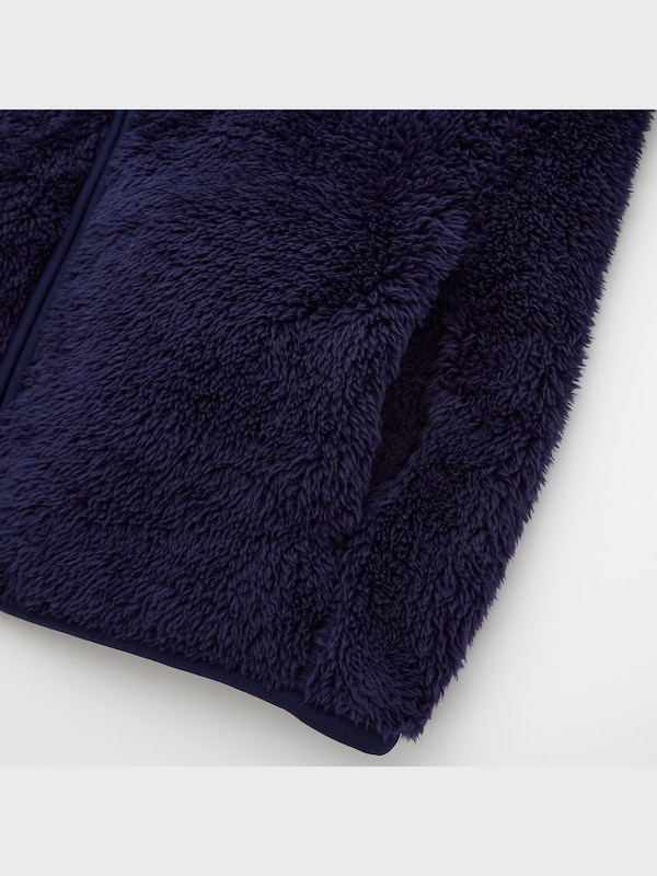 Fluffy Yarn Fleece Long-Sleeve Jacket