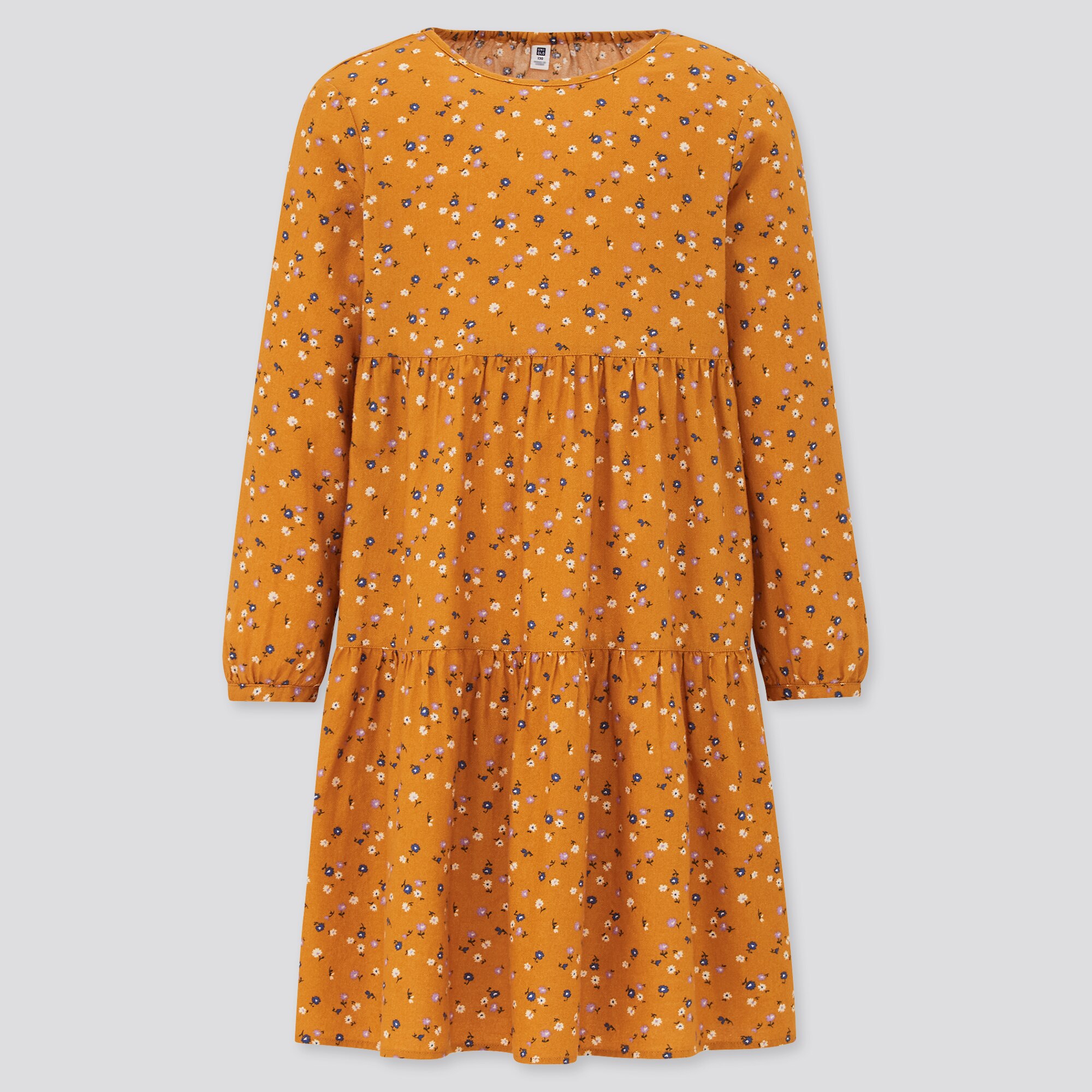 uniqlo yellow dress