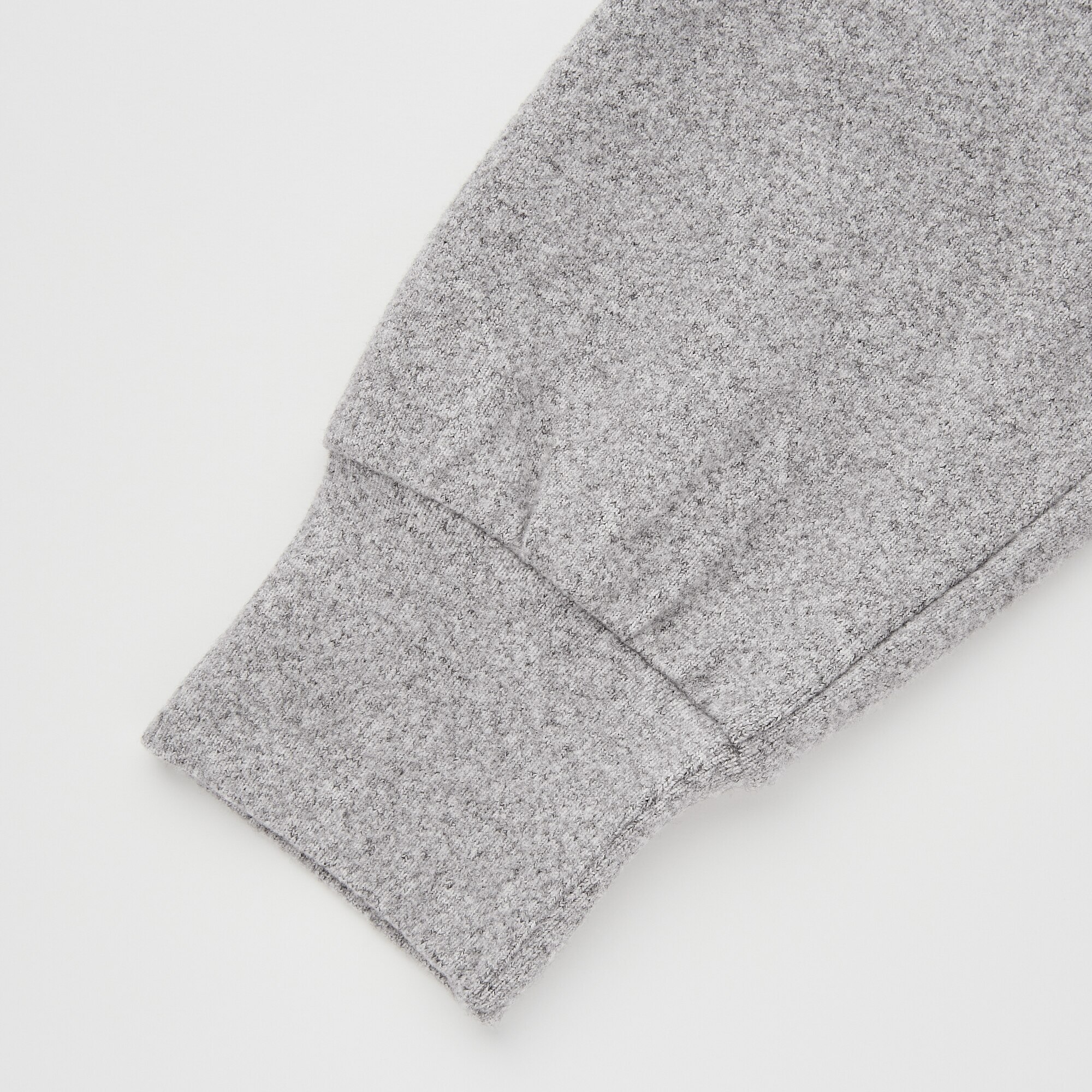 SOFT KNITTED CREW NECK PUFF LONG SLEEVE 
