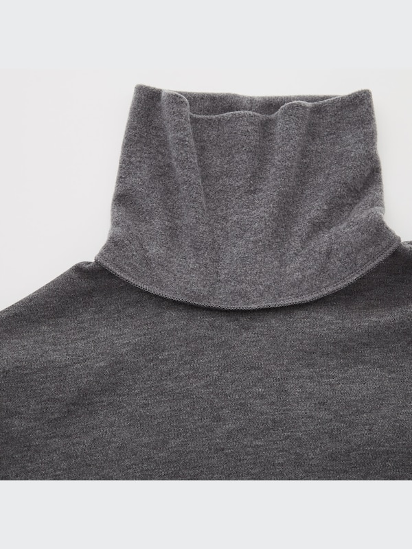 HEATTECH Fleece Turtleneck Long-Sleeve T-Shirt