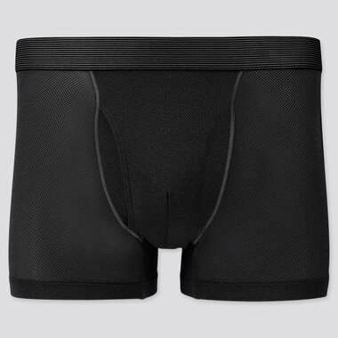 Men AIRism Mesh Striped Boxer Briefs