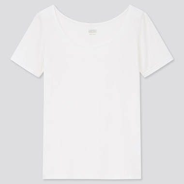 Women HEATTECH Jersey Scoop Neck Thermal Top