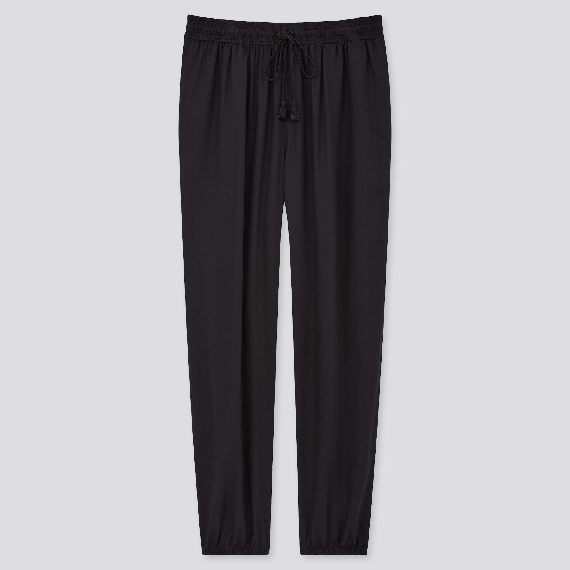 satin jogger pants womens