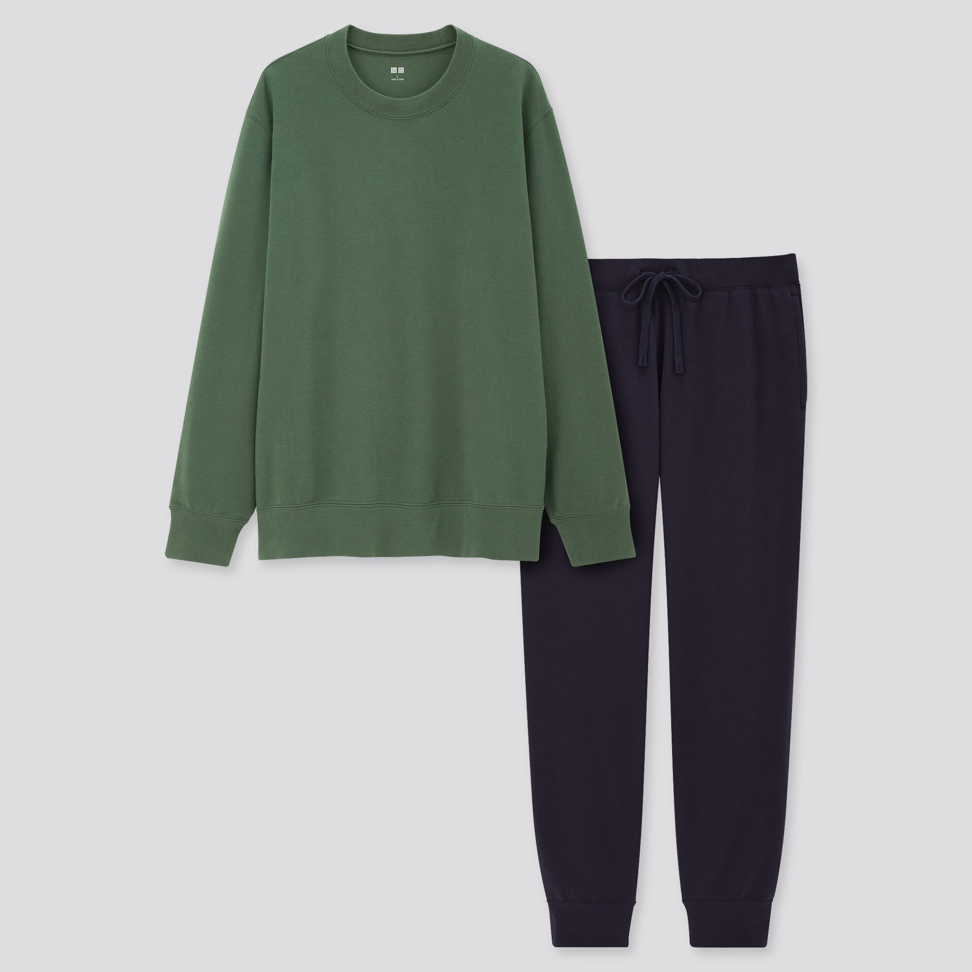 Men Ultra Stretch Long Sleeved Sweat Set | UNIQLO UK