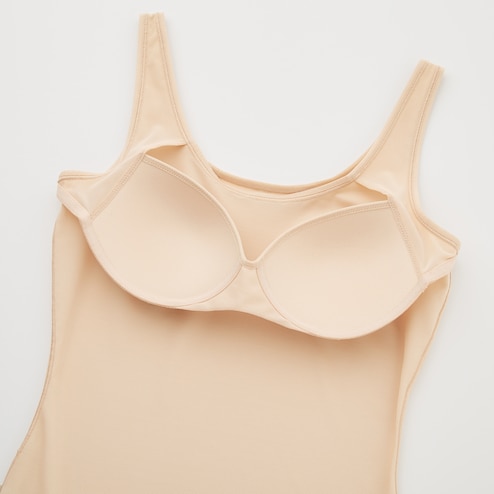 UNIQLO Women Body Shaper Sleeveless Top (Seamless) ($13) ❤ liked on  Polyvore