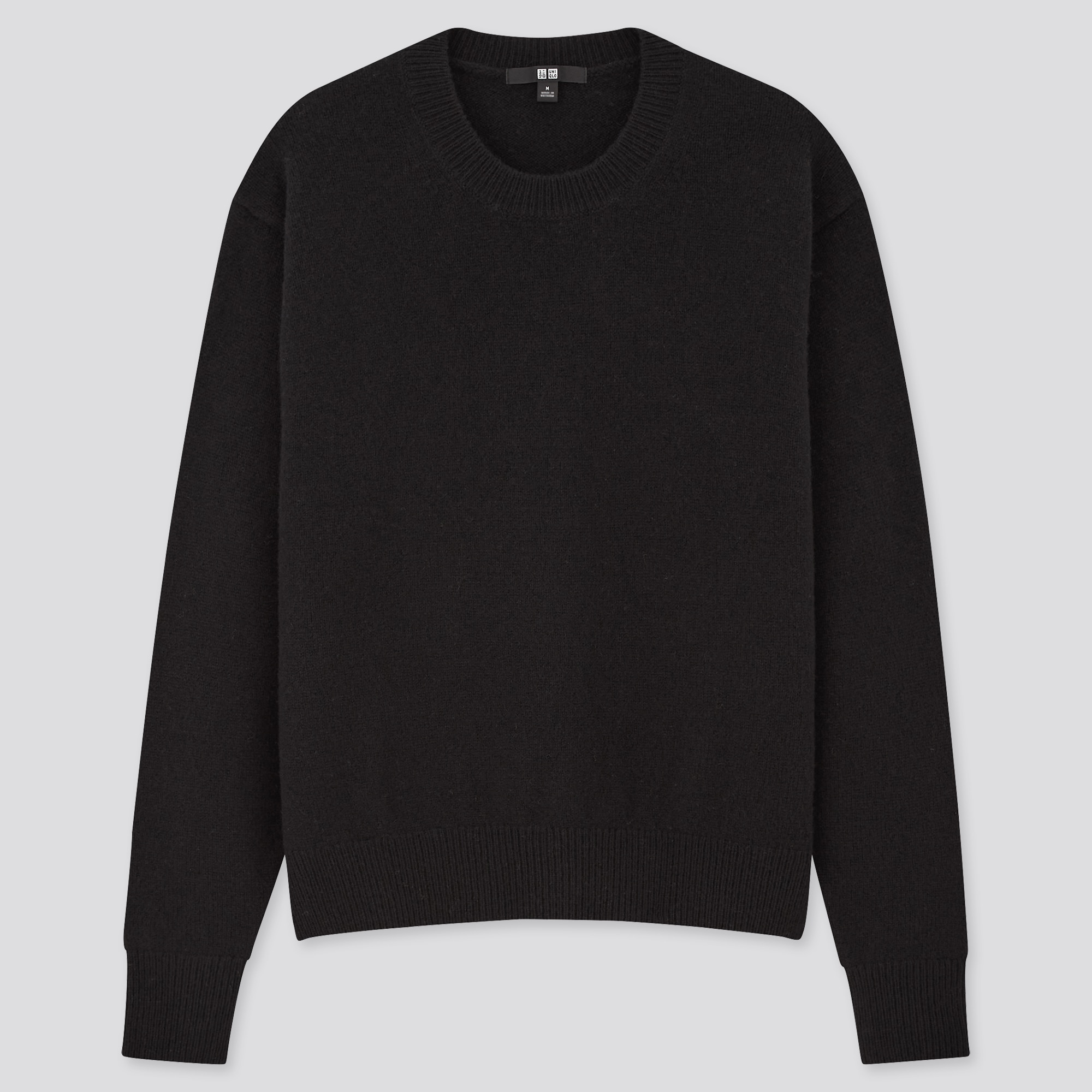 uniqlo lambswool crew neck sweater