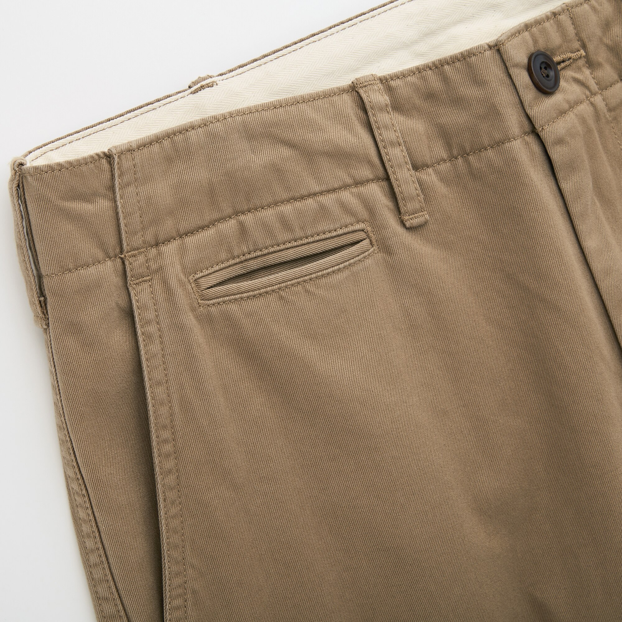 Men Cotton Vintage Regular Fit Chino Trousers | UNIQLO UK