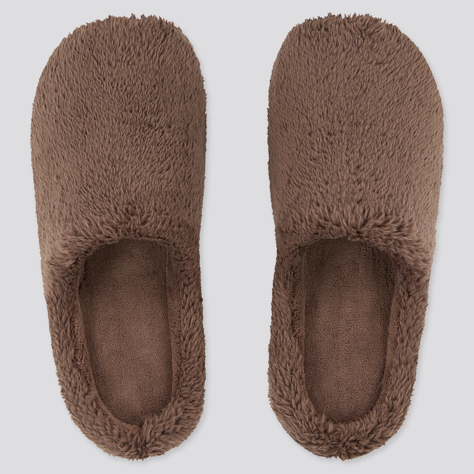 uniqlo fluffy fleece slippers