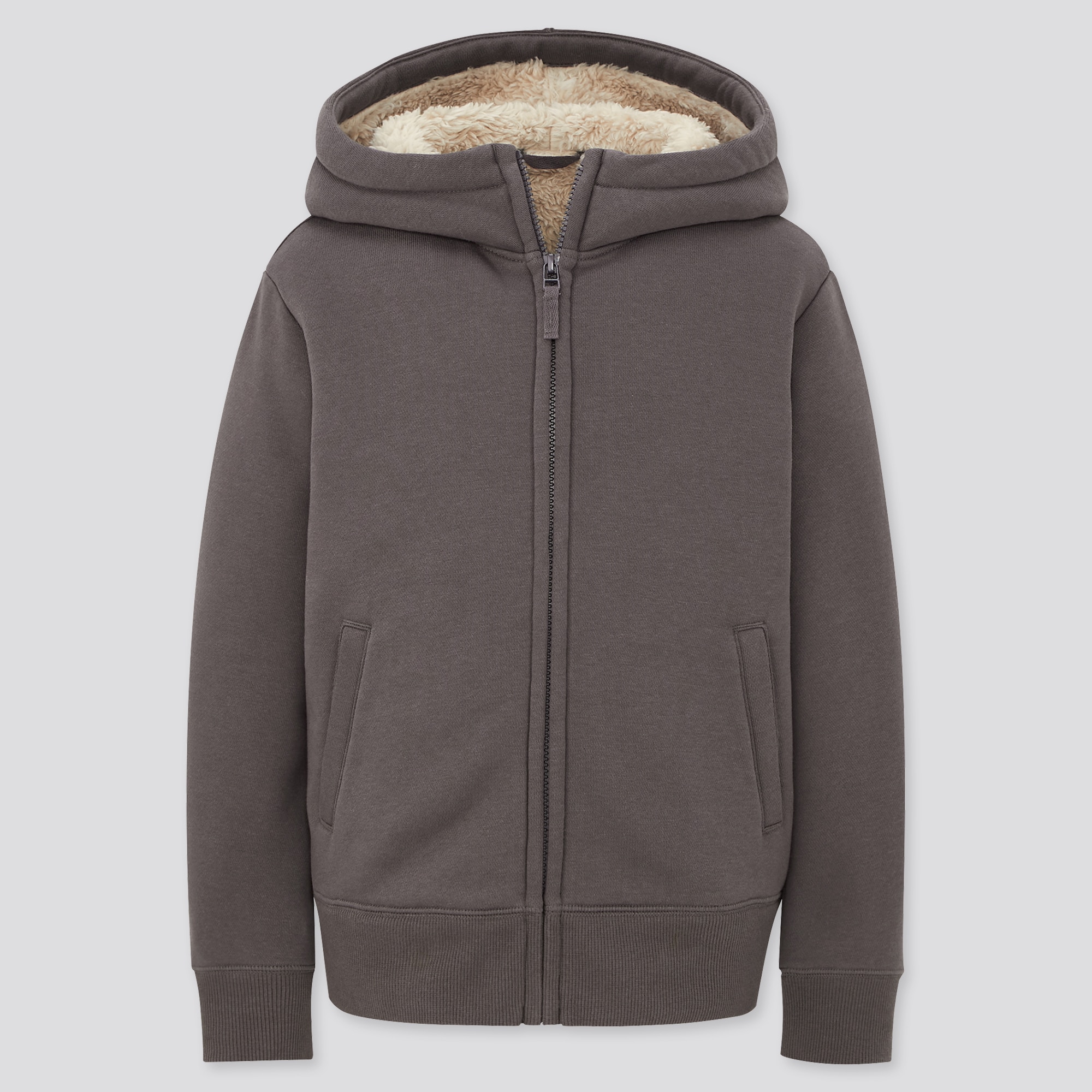 pile lined hoodie uniqlo