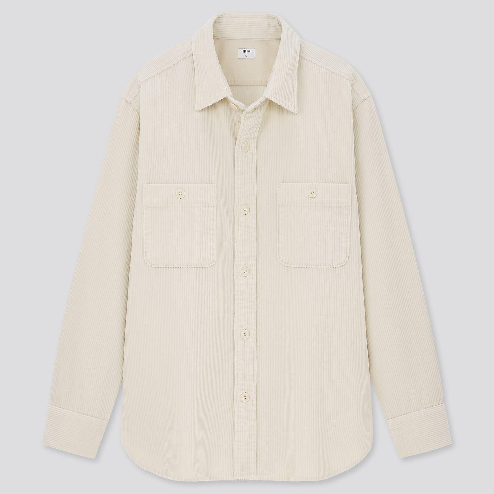 uniqlo cream shirt