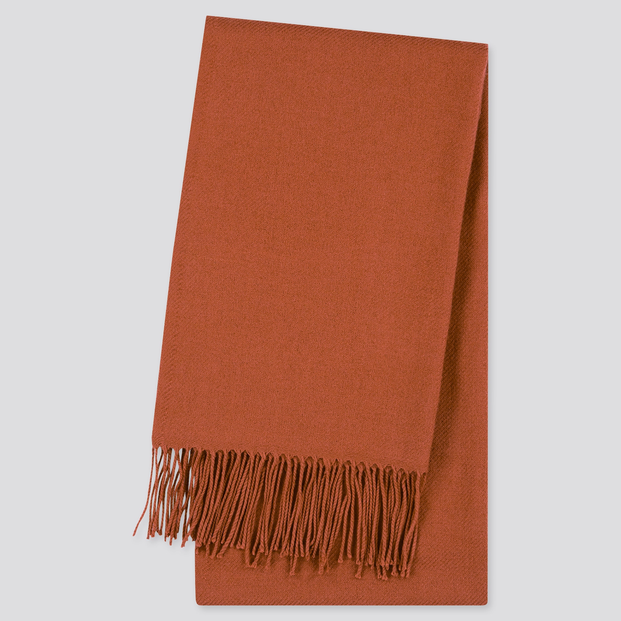 Womens Mens Accessories Mens Scarves and mufflers Hackett Cashmere Textural Scarf in Orange 