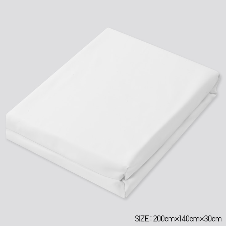 AIRISM FULLSIZE FITTED BED SHEET UNIQLO US