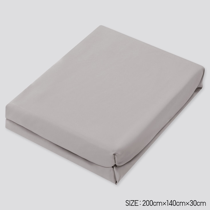 AIRISM FULLSIZE FITTED BED SHEET UNIQLO US