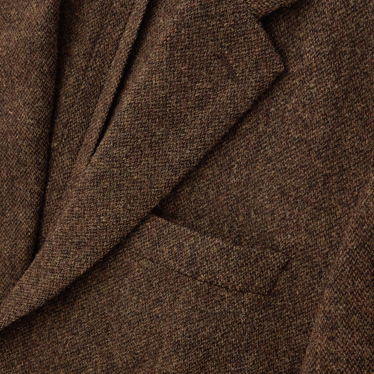 MEN TWEED JACKET UNIQLO US